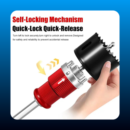 Bi-Metal Hex Shank Hole Opener Kit