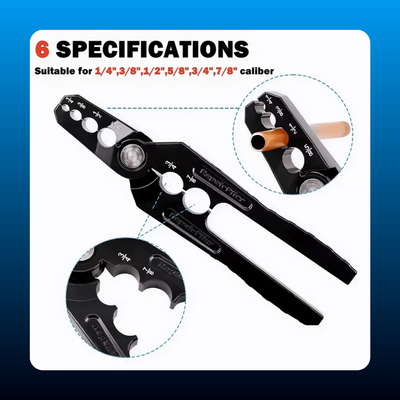 6-in-1 Copper Pipe Repair Pliers