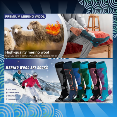 Wool Ski Socks