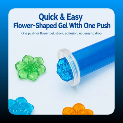 Floral Toilet Gel Cleaner Set