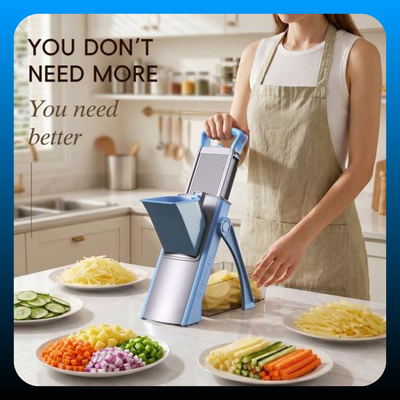 4-in-1 Stainless Steel Vegetable Slicer
