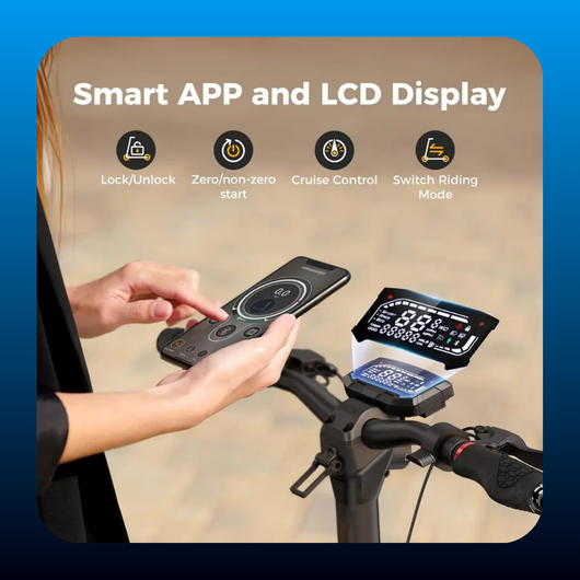 Dual Motor Electric Scooter with App Control