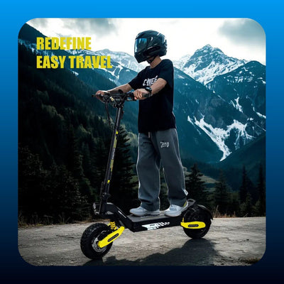Dual Motor Off Road Electric Scooter