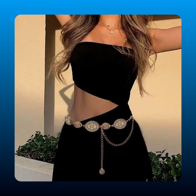 Boho Metal Chain Waist Belt