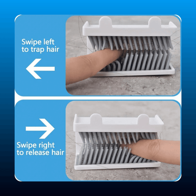 Wall-Mounted Silicone Hair Catcher