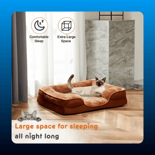 Orthopedic Bolster Dog Bed, Waterproof
