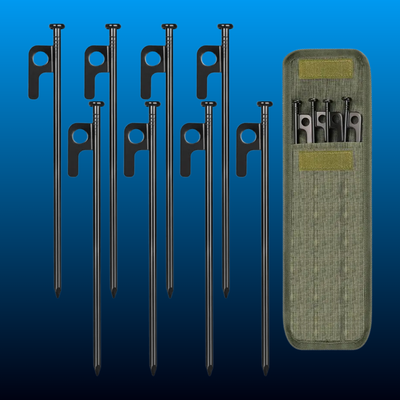 Heavy Duty Forged Steel Tent Stakes
