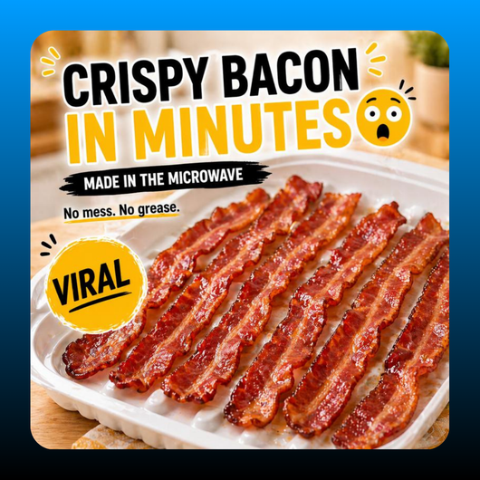 Microwave Bacon Cooker Tray