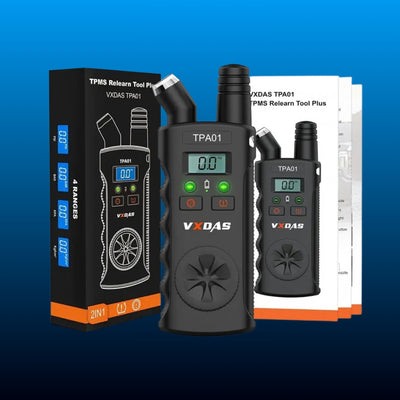 TPMS Relearn Tool and Tire Gauge