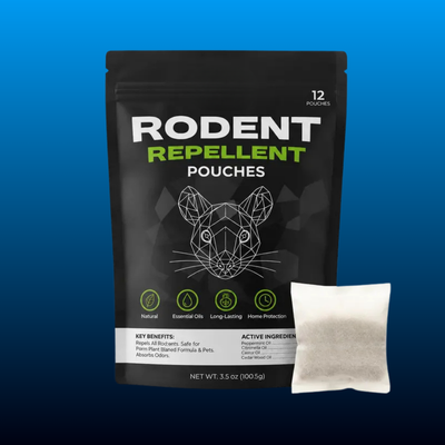 Rodent Repellent Pouches (12 Pouches)