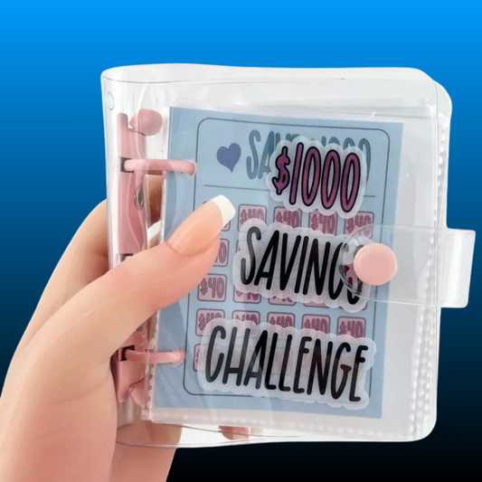 1000 Dollar Savings Challenge Book For Budgeting Cash Money Organizer
