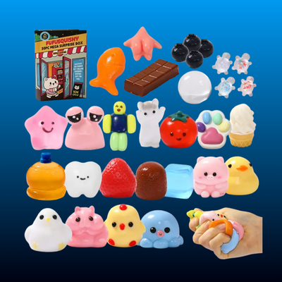 Slow Rising Squishy Toy Set (30 Piece)