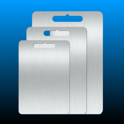 3PCS Stainless Steel Cutting Board Set
