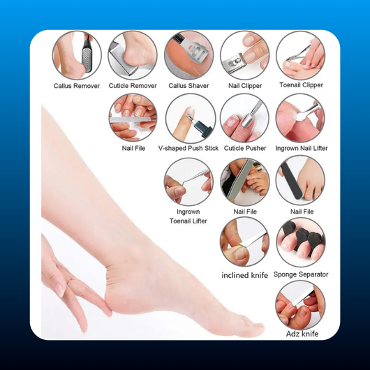 36 in 1 Pedicure Kit