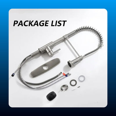 Pull Down Spring Kitchen Faucet