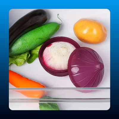 Lemon and Onion Food Savers (2 Piece Set)