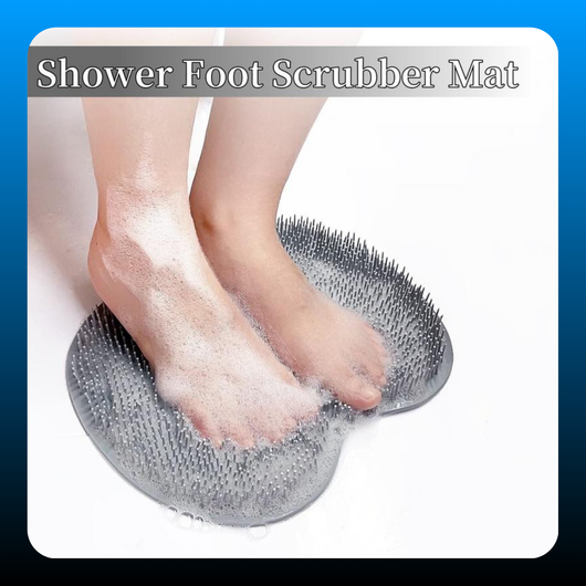Silicone Foot Mat for Back & Feet Scrubber