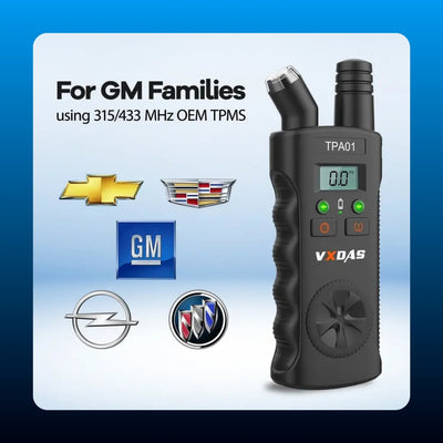 TPMS Relearn Tool and Tire Gauge