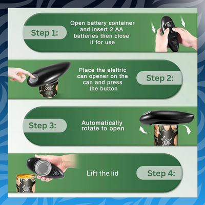 Handheld Automatic Can Opener