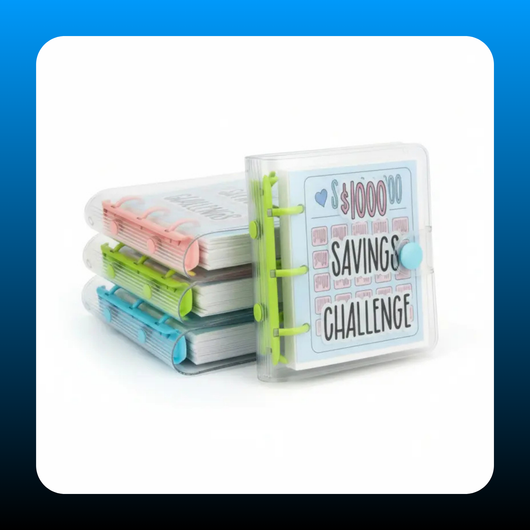 1000 Dollar Savings Challenge Book For Budgeting Cash Money Organizer