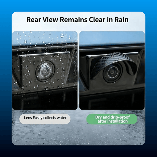 Car Rear-View Camera Rain Shields (4 Pack)