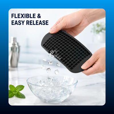 160-grid Silicone Fruit Ice Cube Tray