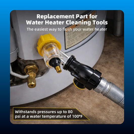 Water Heater Flush and Descaling Tool