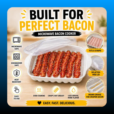 Microwave Bacon Cooker Tray