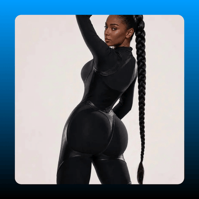 Long Sleeve Corset Sculpt Jumpsuit