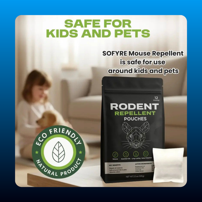 Rodent Repellent Pouches (12 Pouches)