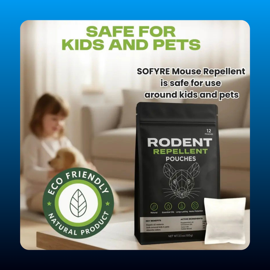 Rodent Repellent Pouches (12 Pouches)