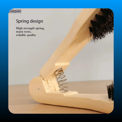 Solid Wood Hair Straightener Comb