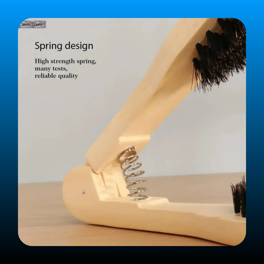 Solid Wood Hair Straightener Comb
