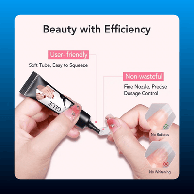 Semi-Solid Nail Glue with Remover