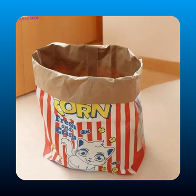 Interactive Popcorn Cat Hide and Seek Toy