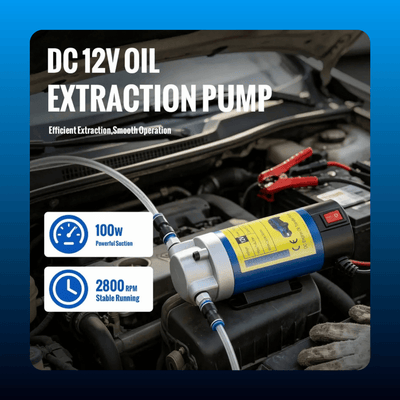 12V Self-Priming Oil Extractor Pump Unit