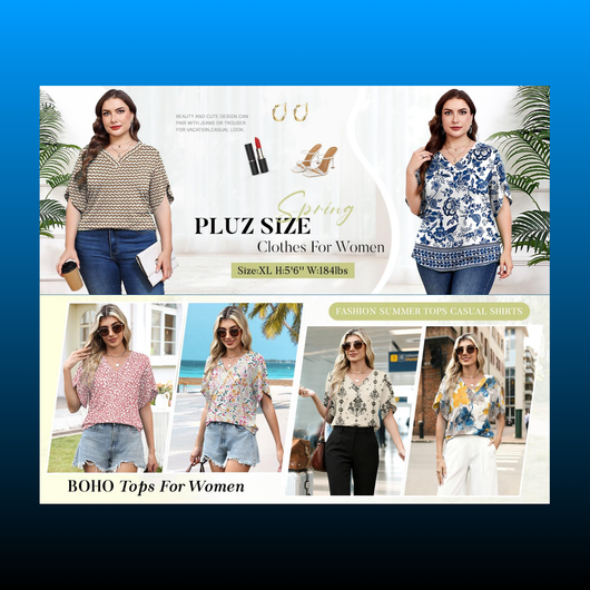 Womens Summer Short Petal Sleeve Top