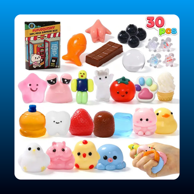 Slow Rising Squishy Toy Set (30 Piece)