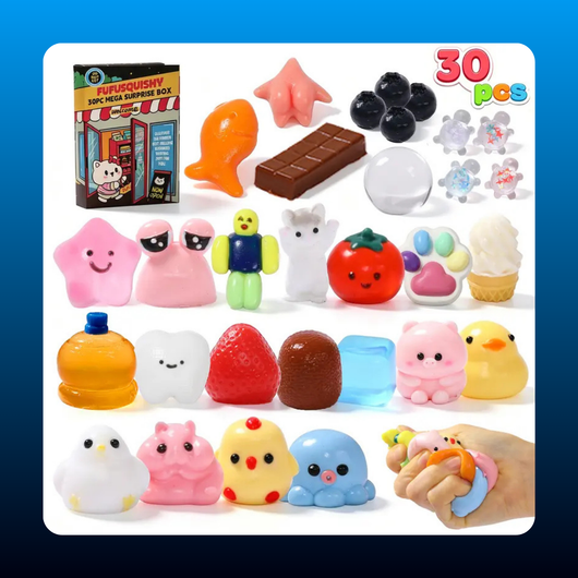 Slow Rising Squishy Toy Set (30 Piece)