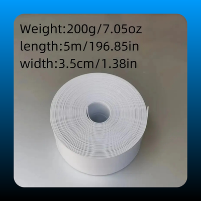 Self-Adhesive White Caulk Tape