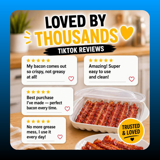 Microwave Bacon Cooker Tray