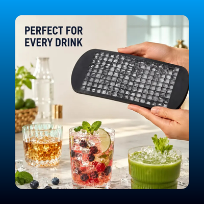160-grid Silicone Fruit Ice Cube Tray