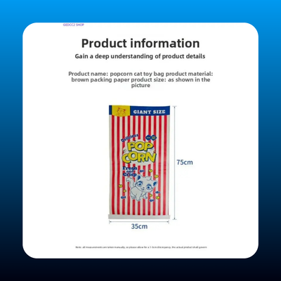 Interactive Popcorn Cat Hide and Seek Toy