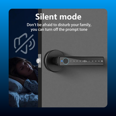 Smart Fingerprint Door Lock with Handle