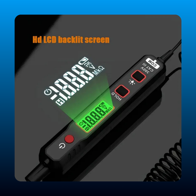 Digital Backlighted Handheld Car Circuit Tester