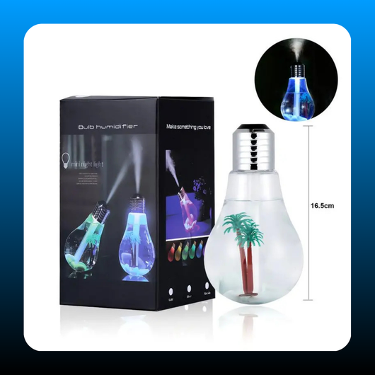 7-Color Auto-Changing Bulb Humidifier