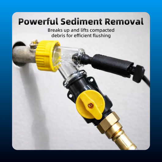 Water Heater Flush and Descaling Tool
