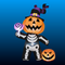 Inflatable Pumpkin Head Trick or Treater