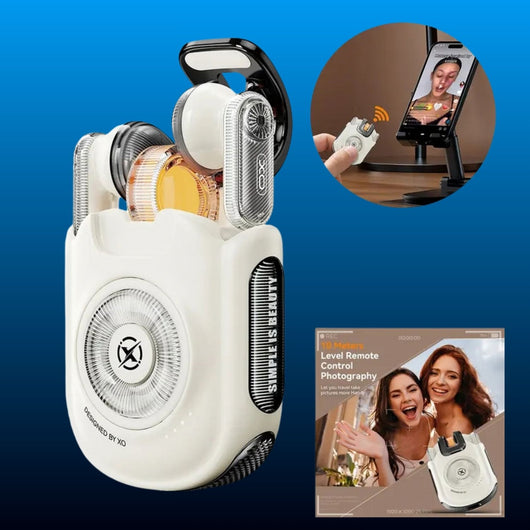 Wireless Earbuds with Remote Control Case