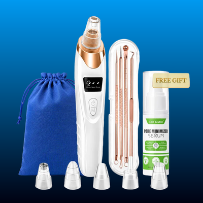 Rechargeable Pore Vacuum with Attachments